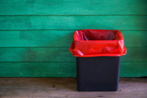 penempatan tempat sampah