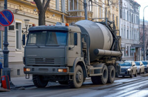 Truk mixer